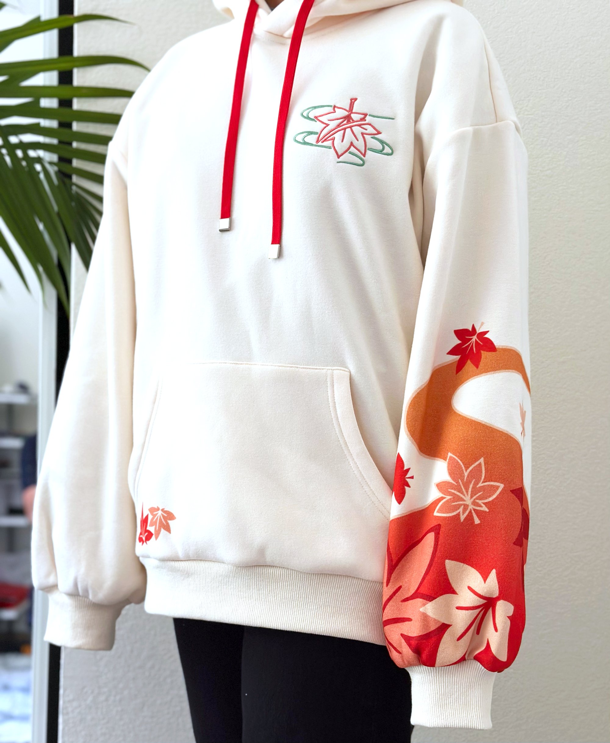 Kazuha Hoodie (Cream) | szoresu_art